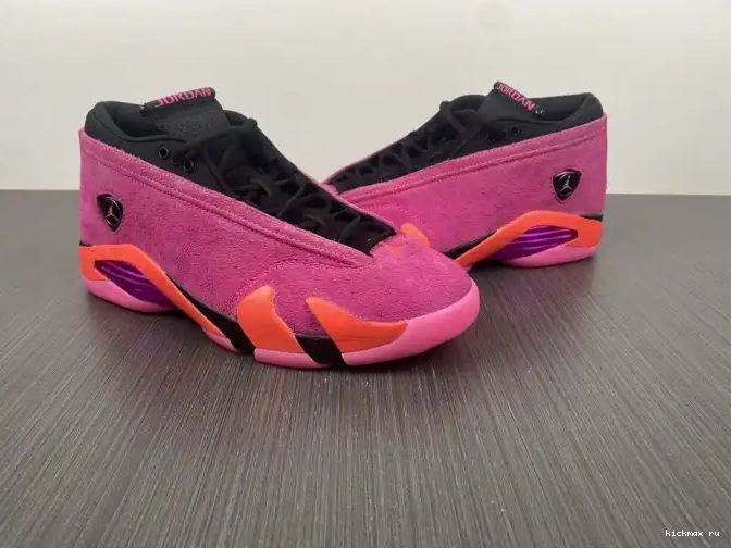 Rep Kickmax Jordan Pink Retro Shocking (W) Low 14 DH4121-600 0529
